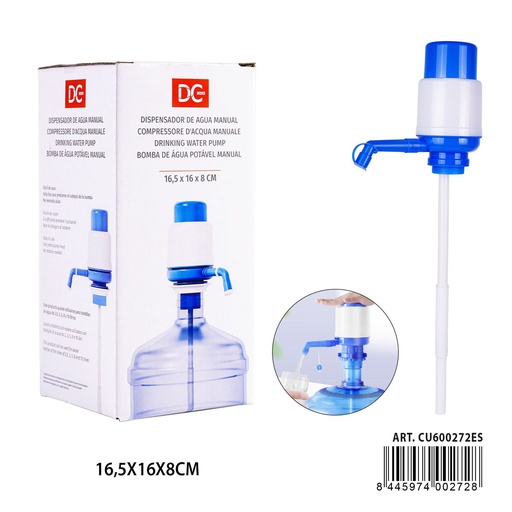 [A001839] Dispensador de agua manual 16.5x16x8 cm - Herramientas de cocina