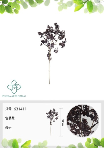 [631411-4] Rama de perejil artificial 50 cm - Novedades en decoración 