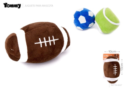 [YM8927] Juguete de peluche en forma de bola 13*13*10 cm - Juguetes de peluche para mascotas