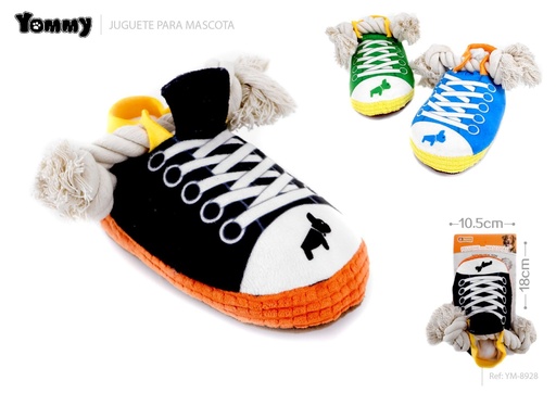 [YM8928] Juguete de peluche en forma de zapato 18*10.5*14 cm - Juguetes de peluche para mascotas