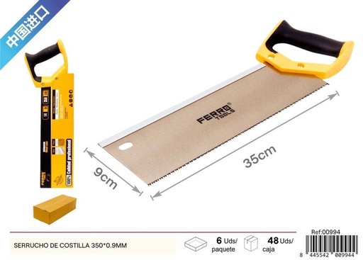 [00994] Serrucho de costilla 350*0.9mm - Herramientas de corte