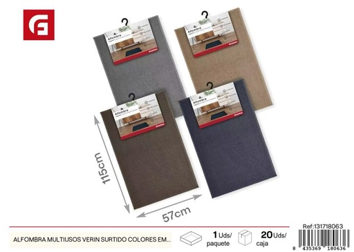 [131718063] Alfombra multiusos Verin surtido colores 57*115 cm - Textil de hogar y alfombras