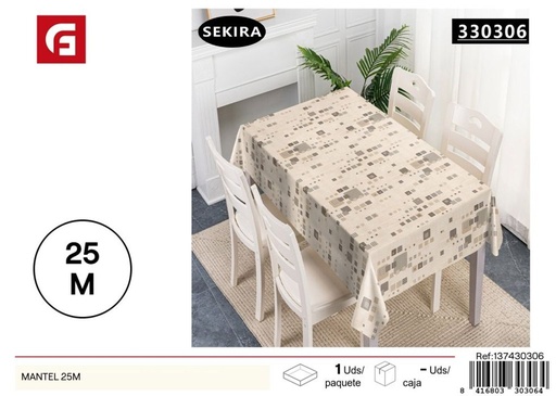 [137430306] Mantel de textura normal 25 m - Textiles para el hogar