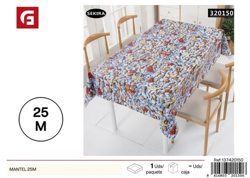 [137420150] Mantel con diseño normal 25m - Textiles para el hogar