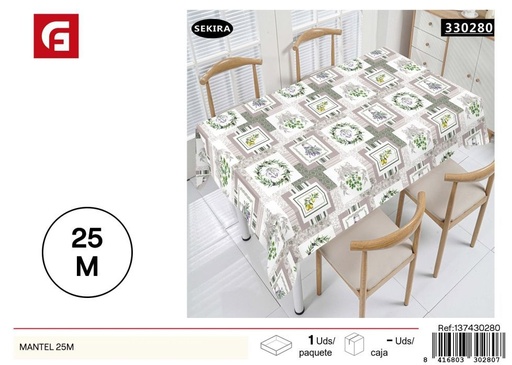 [137430280] Mantel de textura normal 25 m - Textiles para el hogar