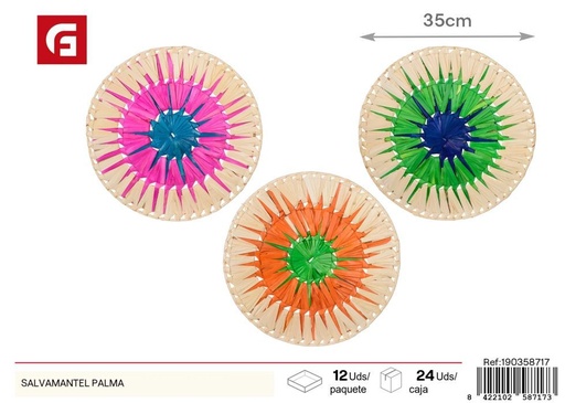 [190358717] Salvamantel palma - Textiles de cocina y protección