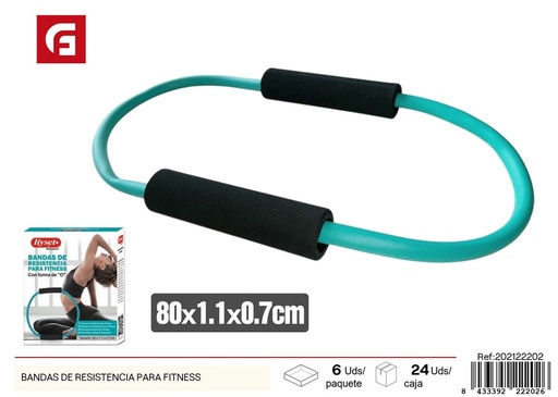 [202122202] Bandas de resistencia para fitness - Equipos de entrenamiento y ejercicios