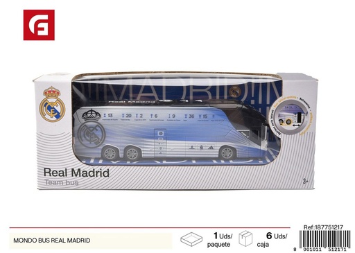 [187751217] Bus Real Madrid modelo - Juguetes de vehículos de colección