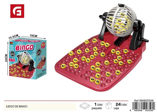 [189800356] Juego de bingo - Actividades familiares y diversión