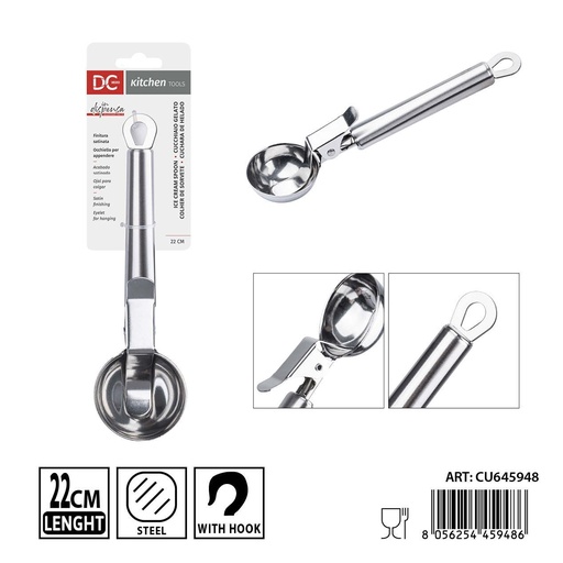 [0242190] Cuchara para helado 22x5.5cm - Utensilios de cocina y herramientas