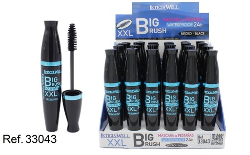 [8435433202783] Máscara 24h NGR con cepillo grande 24/u - Productos de maquillaje de ojos