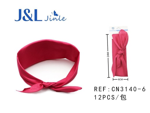 [CN3140-6] Pañuelo fucsia 55*55cm para accesorios de moda