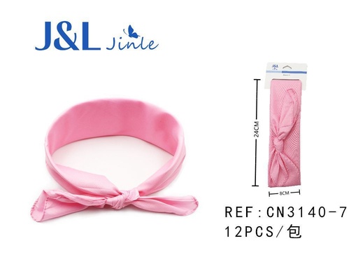 [CN3140-7] Pañuelo rosa 55x55cm para moda y accesorios