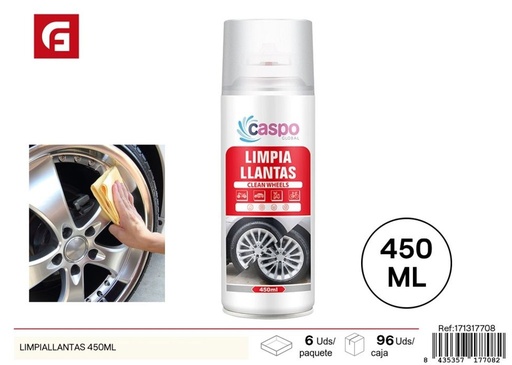 [171317708] Limpiador de ruedas 450 ml - Accesorios para automóviles