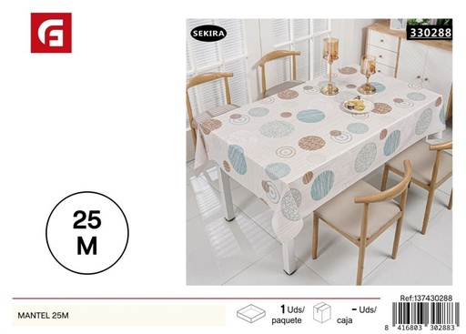 [137430288] Mantel con diseño normal 25m - Textiles para el hogar