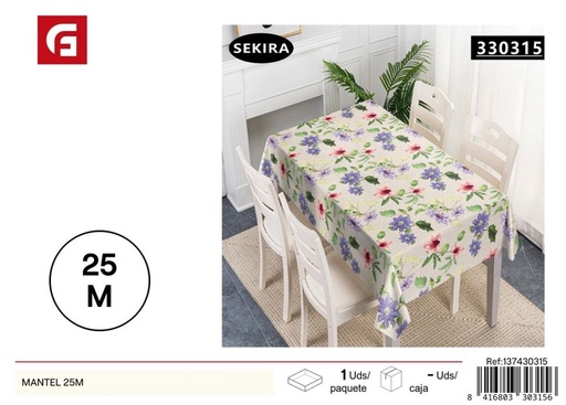 [137430315] Mantel de estampado en relieve 25 metros - Textil para el hogar