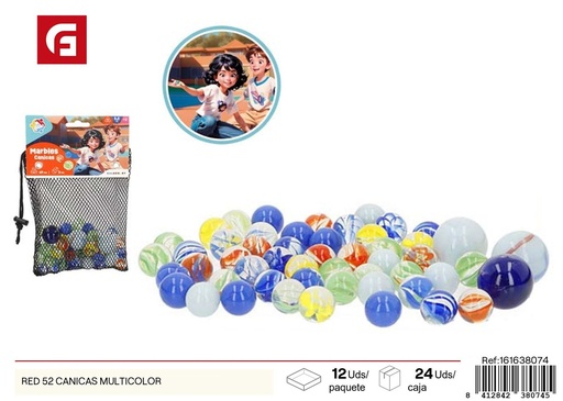 [161638074] Canicas multicolor 52 unidades - Decoración y accesorios