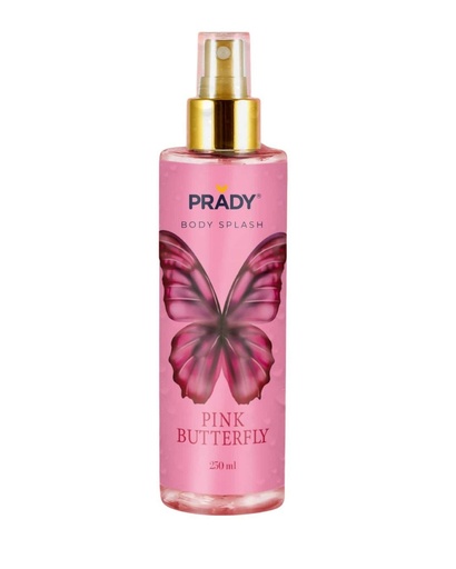 [8423564146595] Body splash Pink Butterfly Prady 250 ml - Fragancia femenina
