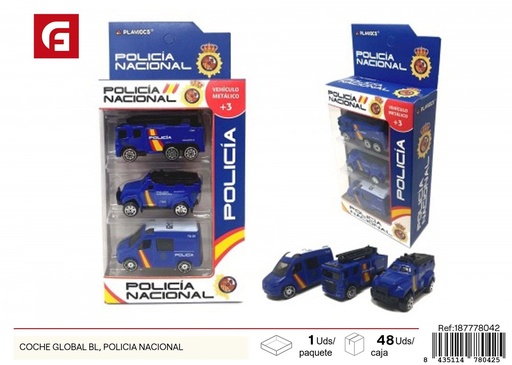 [187778042] Coche de juguete global BL, Policía Nacional - Juguetes y vehículos