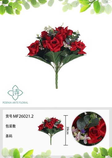 [MF26021.2] Ramo de flores artificiales MF26021.2 (8435588807475)