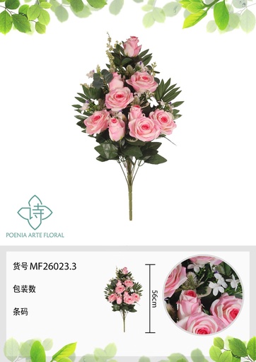 [MF26023.3] Ramo de flores artificiales MF26023.3 (8435588807567)