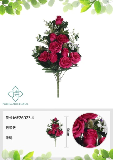 [MF26023.4] Ramo de flores artificiales MF26023.4 (8435588807574)