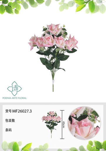 [MF26027.3] Ramo de flores artificiales MF26027.3 (8435588807741)