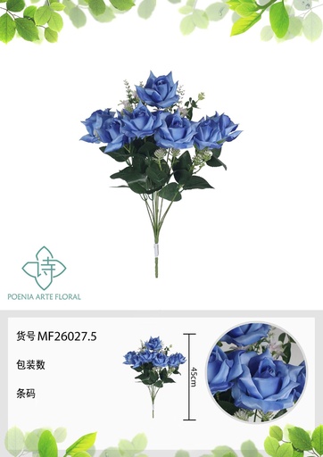 [MF26027.5] Ramo de flores artificiales MF26027.5 (8435588807765)