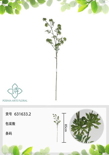 [631633.2] Vara de flores artificiales 631633.2 (8435588865949) - Decoración floral artificial