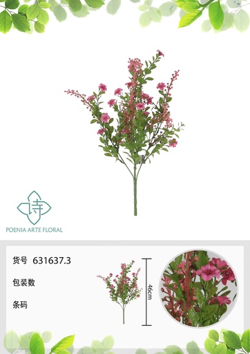 [631637.3] Vara de flores artificiales 631637.3 (8435588866090) - Accesorios decorativos de flores