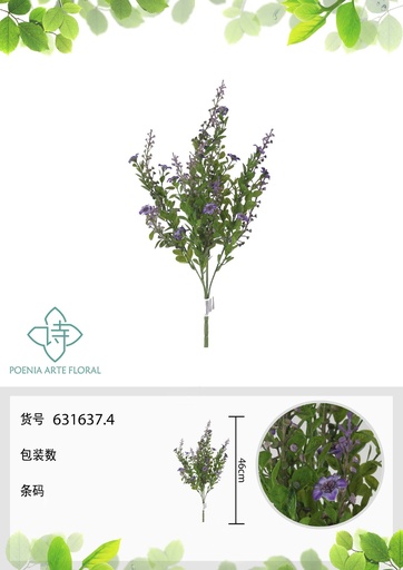 [631637.4] Vara de flores artificiales 631637.4 (8435588866106) - Decoración floral espectacular