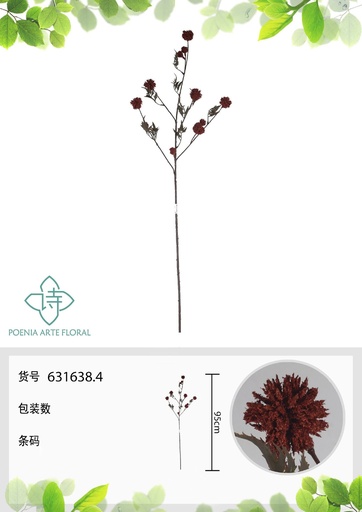 [631638.4] Vara de flores artificiales 631638.4 (8435588866144) - Decoración floral encantadora
