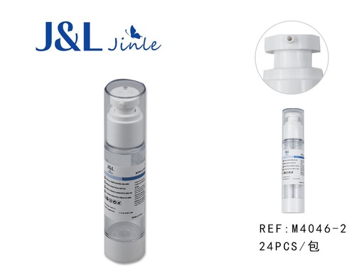 [M4046-2] Botella dosificadora 50ml transparente almacenamiento