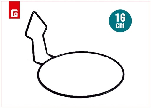 [313515001] Soporte de maceta para pared 16cm - Accesorios de jardín y soporte para plantas