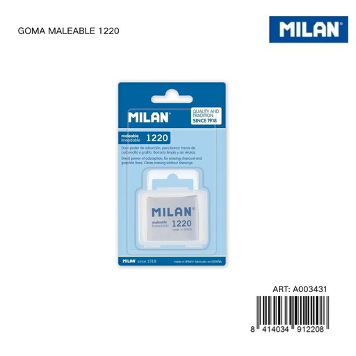 [A003431] Goma maleable Milano 1220 - Papelería de marcas