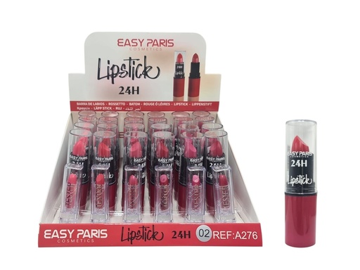 [A276-02] Baño de labios 24h (estuche de 24) - Cosméticos de labios