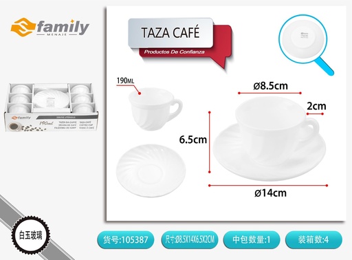 [105387] Taza de café 8.5x6.5 cm - Accesorios de café