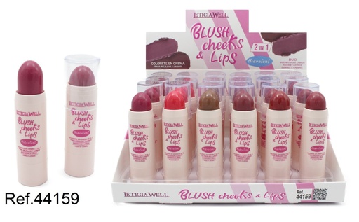 [8435433226444] Colorete barra blush cheeks & lips 24/U 44159 - Cosméticos