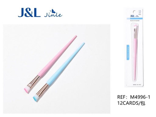 [M4996-1] Pincel para cejas azul y rosa 16cm para maquillaje