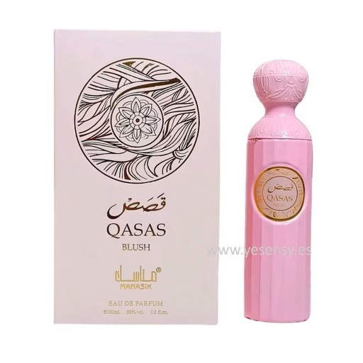 [8439627640900] Perfume Qasas Blush Manasik 100ml - Fragancias