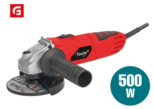 [174067151] Amoladora ITOOLS 115MM 500W - Herramientas Eléctricas