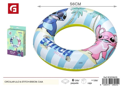 [163218415] Circular Lilo & Stitch Ø56 cm - Juguetes inflables para niños