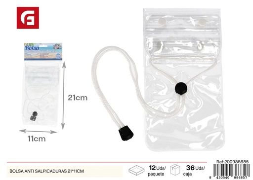 [200988685] Bolsa anti salpicaduras 21*11 cm - Accesorios para el verano