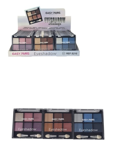 [S210-01] Sombra de ojos 24 unidades - Cosméticos y maquillaje de ojos
