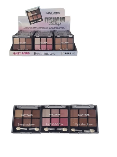 [S210-02] Sombra de ojos 24 unidades - Cosméticos y maquillaje de ojos
