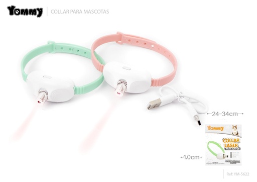 [YM5622] Juguete de collar para gatos 1.0*24-34 cm - Accesorios y juguetes para gatos