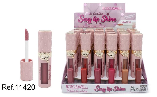 [8435433232384] Sexy lip shine (24 unidades) - Brillo labial seductor