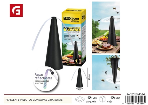 [201244384] Repelente de insectos con aspas giratorias - Productos para control de plagas