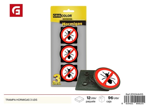 [201244415] Trampa para hormigas 3 uds. - Productos de control de plagas