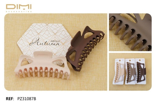 [8435693822769] Pinza de pelo 12 cm 12/u PZ31087B - Accesorios de peinado